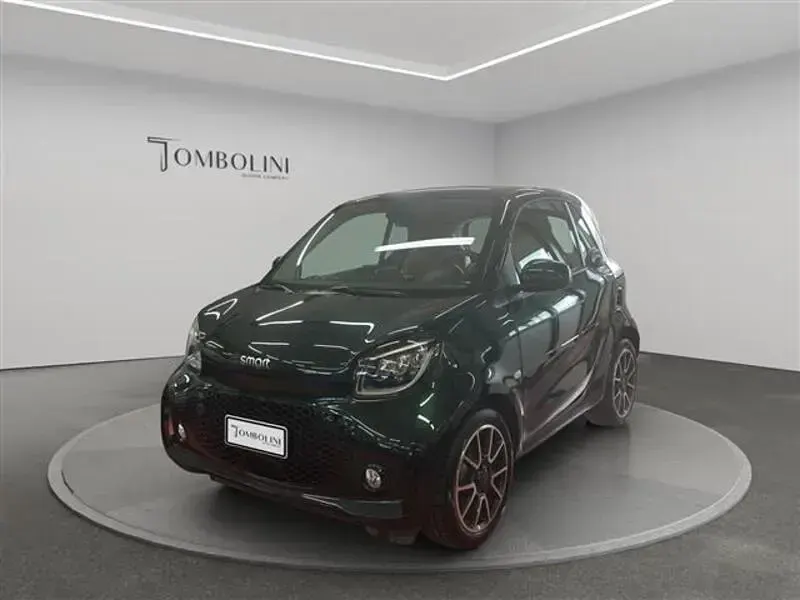 Usata Smart ForTwo Electric Drive 60 kW (82 CV) 2023 Verde Berlina