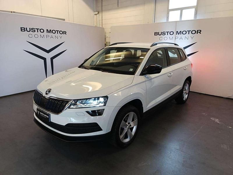 Usata Skoda Karoq Executive 116 CV (85 kW) 2019 Bianco / pastello SUV