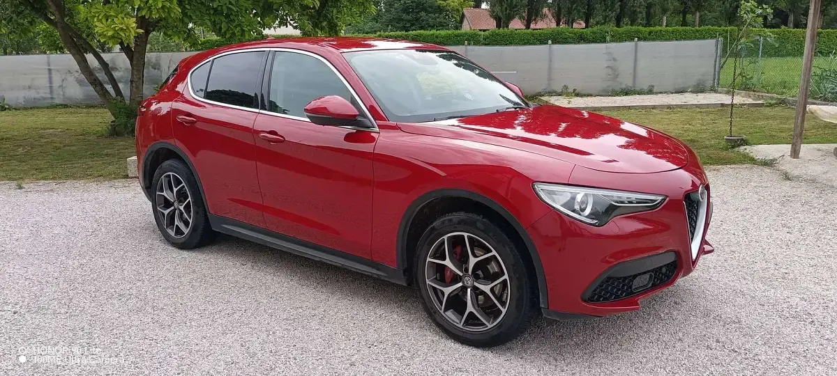 Usata Alfa Romeo Stelvio Tech Edition 190 CV (139 kW) 2019 Rosso SUV
