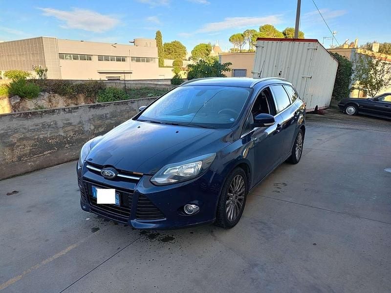 Blu/azzurro Usata 2012 Ford Focus Titanium Station wagon | 2799 € (Super prezzo) - Immagine 1/3