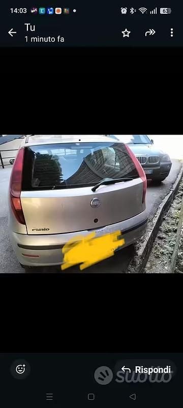 Usata Fiat Punto 60 CV (44 kW) 2005 Utilitaria
