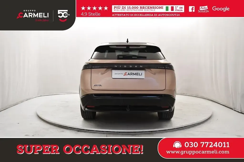 Usata Nissan Ariya Advance 159 kW (217 CV) 2024 Arancione SUV