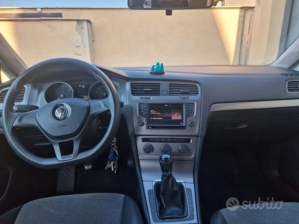Usata VW Golf VII 90 CV (66 kW) 2016 Bianco Berlina