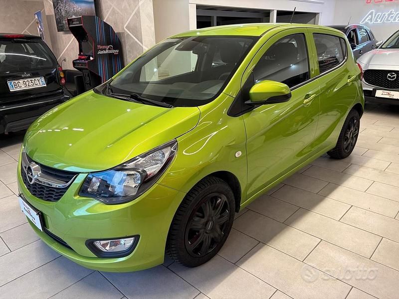Usata Opel Karl 73 CV (53 kW) 2016 Verde Utilitaria