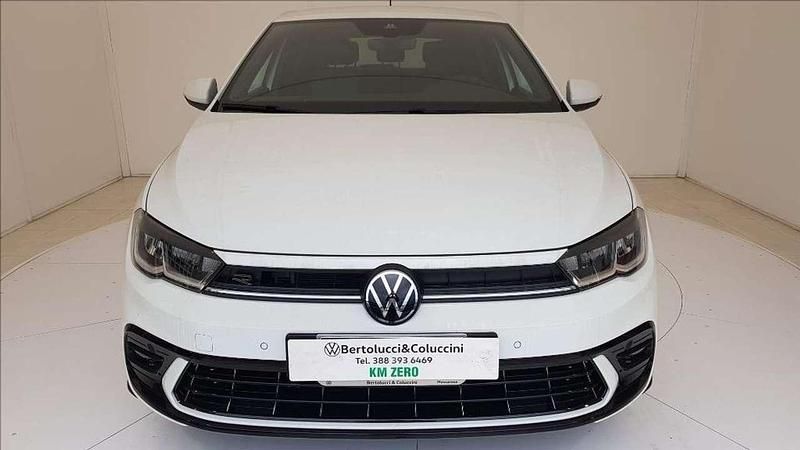 Nuova VW Polo R-line 95 CV (69 kW) 2025 Bianco pastello Berlina