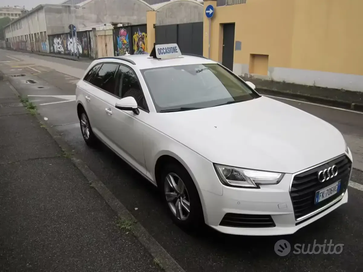 Usata Audi A4 122 CV (89 kW) 2017 Bianco Station wagon