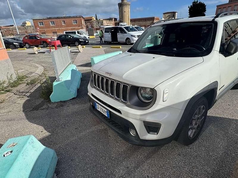 Bianco Usata 2021 Jeep Renegade Limited SUV | 17.000 € (Buon prezzo) - Immagine 1/4