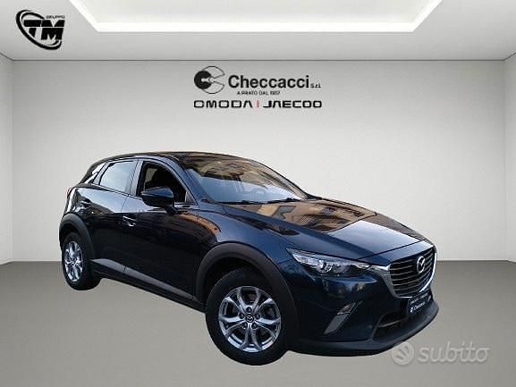 Usata Mazda CX-3 Exceed 105 CV (77 kW) 2017 Blu SUV