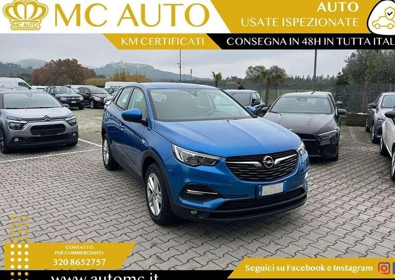 Usata Opel Grandland X Ultimate 131 CV (96 kW) 2019 Blu SUV