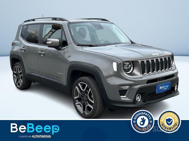 Usata Jeep Renegade Limited 140 CV (102 kW) 2019 Grigio metallizzato SUV