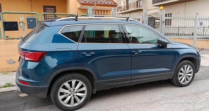 Usata Seat Ateca 115 CV (84 kW) 2017 Blu SUV
