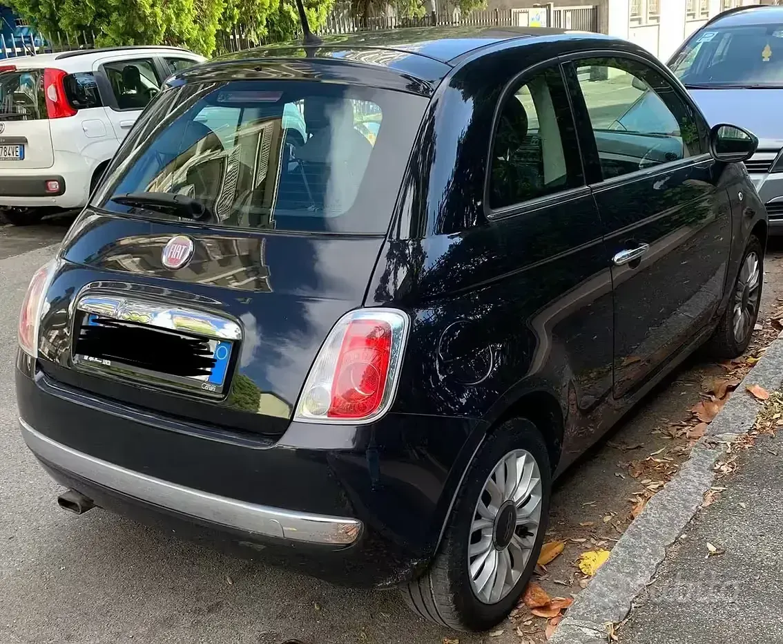 Usata Fiat 500 Lounge 2014 Nero Utilitaria