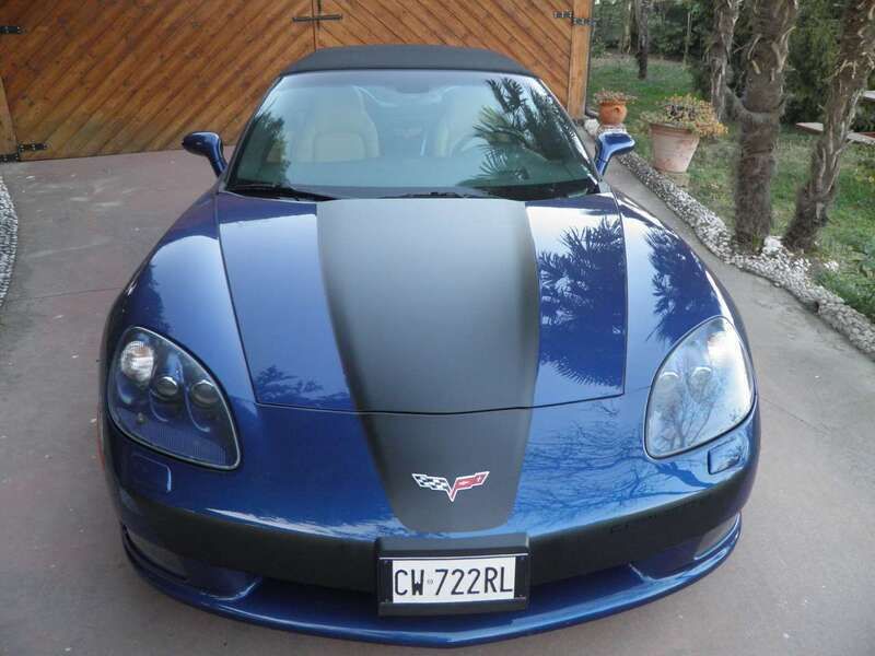 Usata Corvette C6 404 CV (297 kW) 2005 Blu/azzurro Cabrio