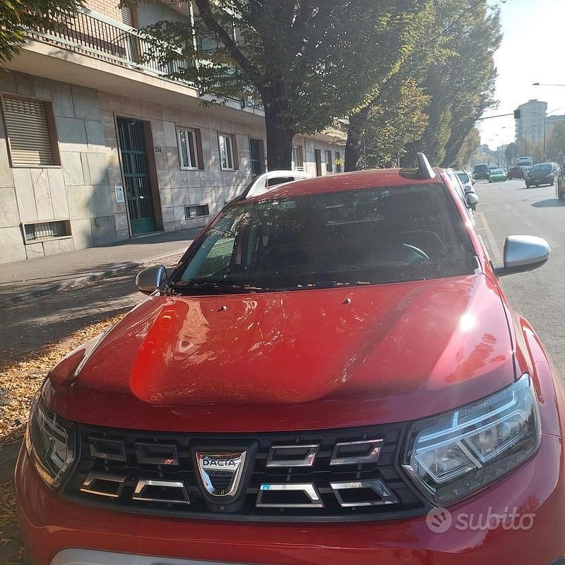 Usata Dacia Duster 101 CV (74 kW) 2021 Rosso Berlina