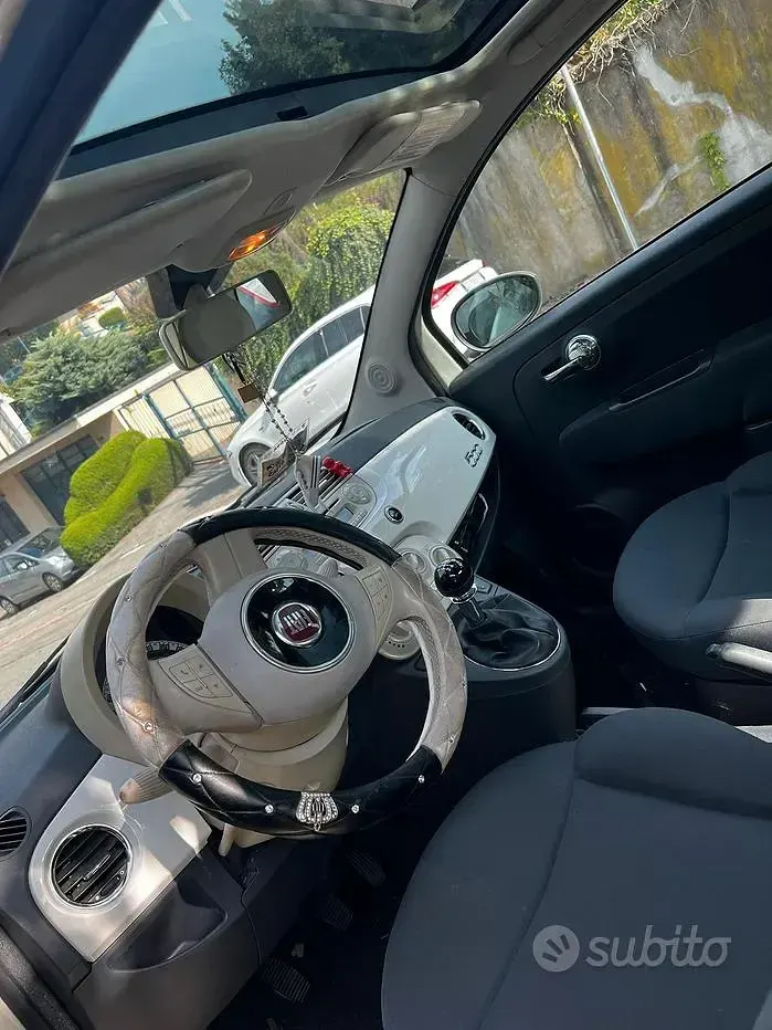 Usata Fiat 500 69 CV (50 kW) 2013 Bianco Coupé