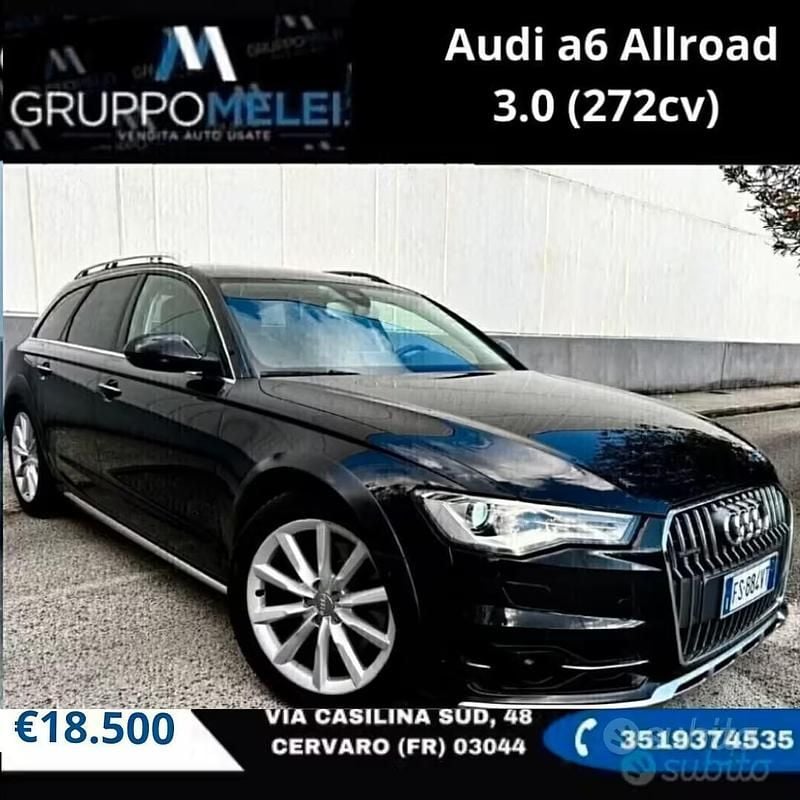 Usata Audi A6 Allroad 272 CV (200 kW) 2017 Nero Station wagon
