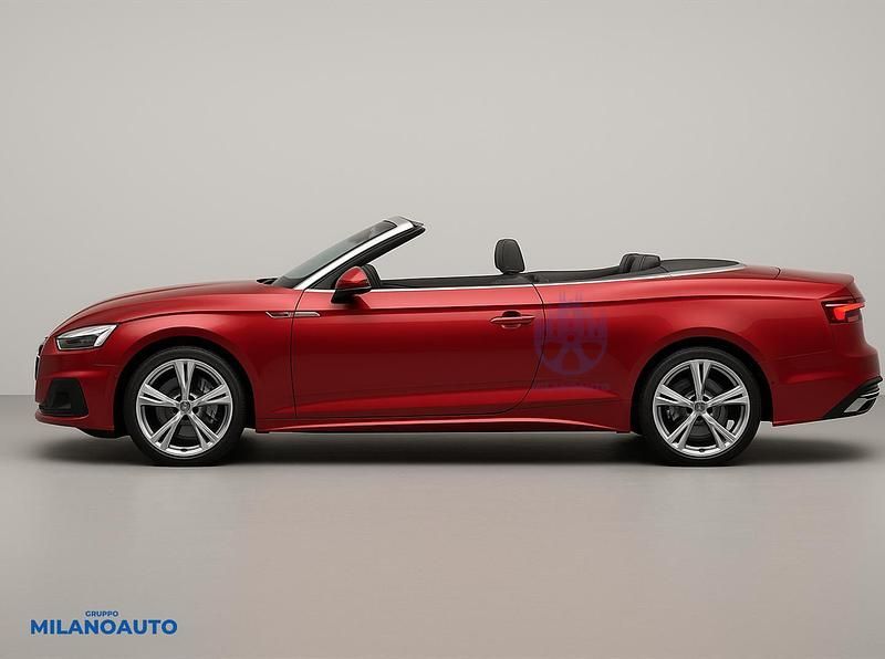 Usata Audi Cabriolet S-Line 265 CV (194 kW) 2024 Rosso Cabrio