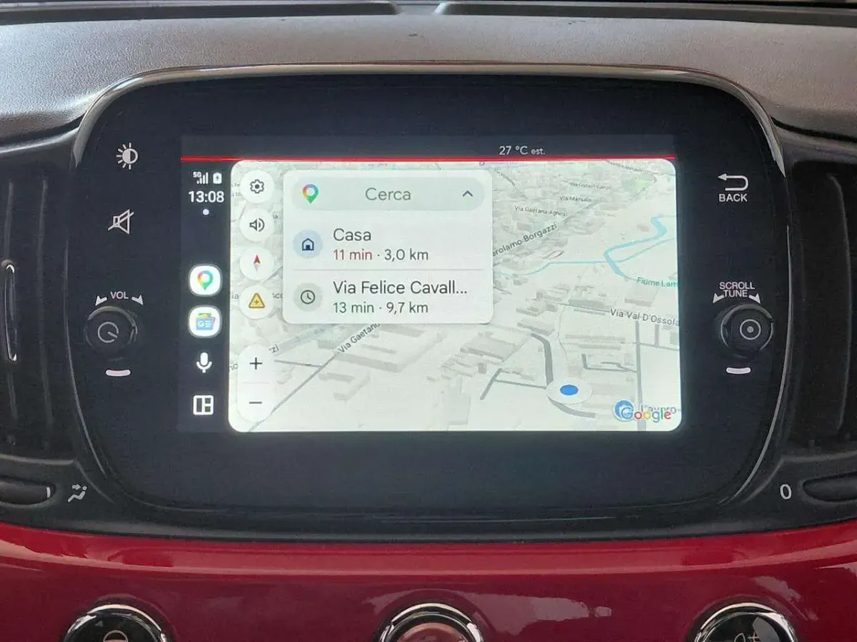 Usata Fiat 500 Connect 69 CV (50 kW) 2023 Rosso Utilitaria