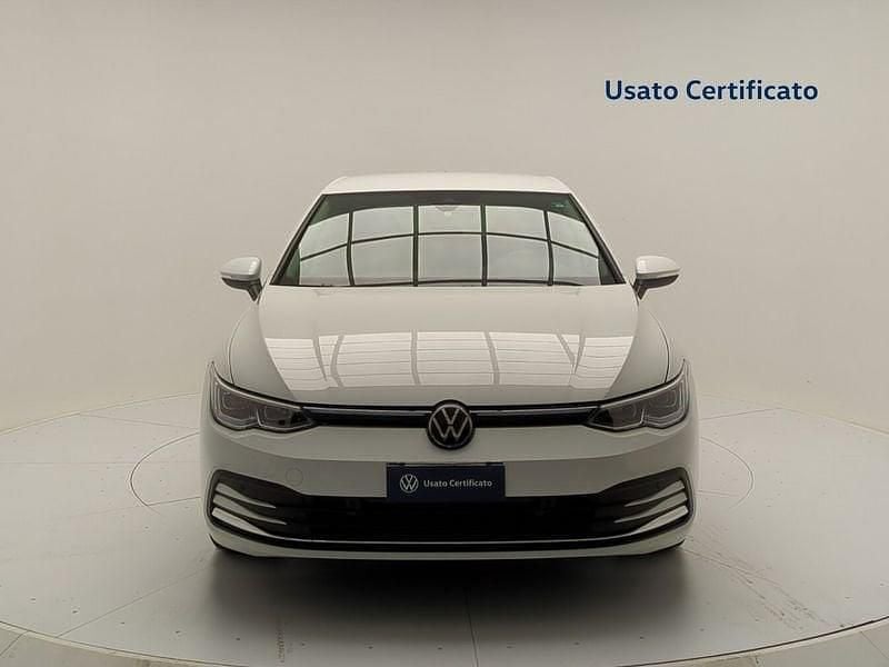 Usata VW Golf VIII Style 150 CV (110 kW) 2022 Bianco Utilitaria