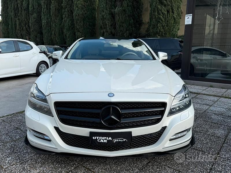 Usata Mercedes CLS250 204 CV (150 kW) 2012 Bianco Berlina