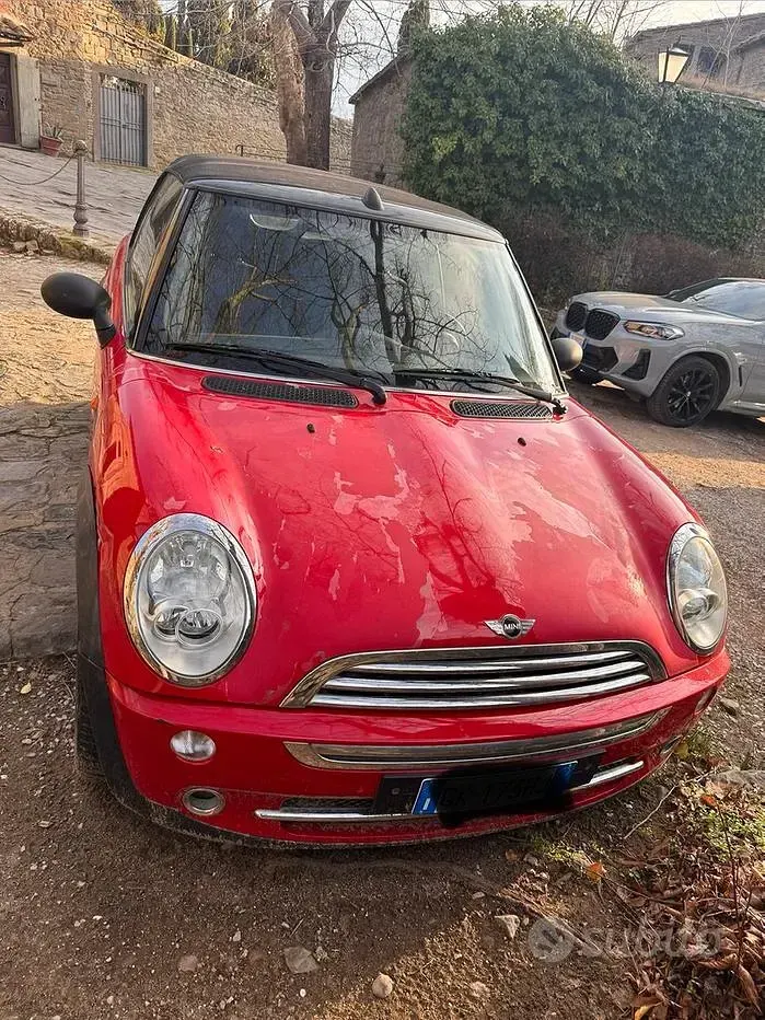 Usata Mini One Cabriolet 90 CV (66 kW) 2006 Rosso Cabrio