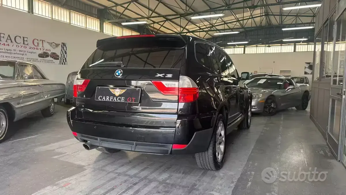 Usata BMW X3 177 CV (130 kW) 2009 Nero SUV