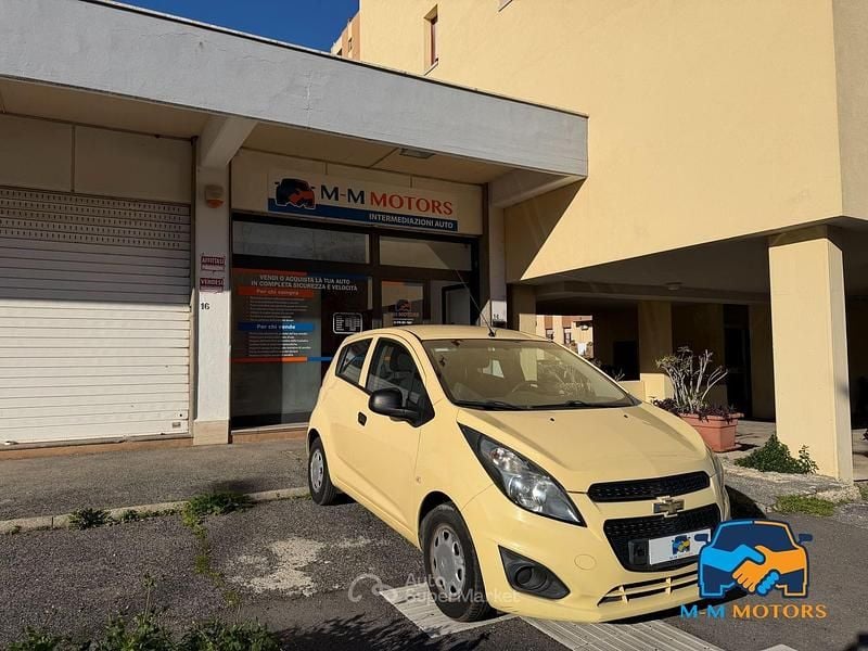 Usata Chevrolet Spark LS 68 CV (50 kW) 2013 Giallo Utilitaria