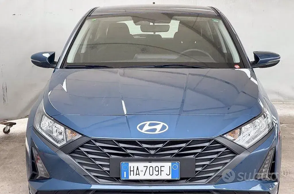Usata Hyundai i20 79 CV (58 kW) 2025 Blu Utilitaria
