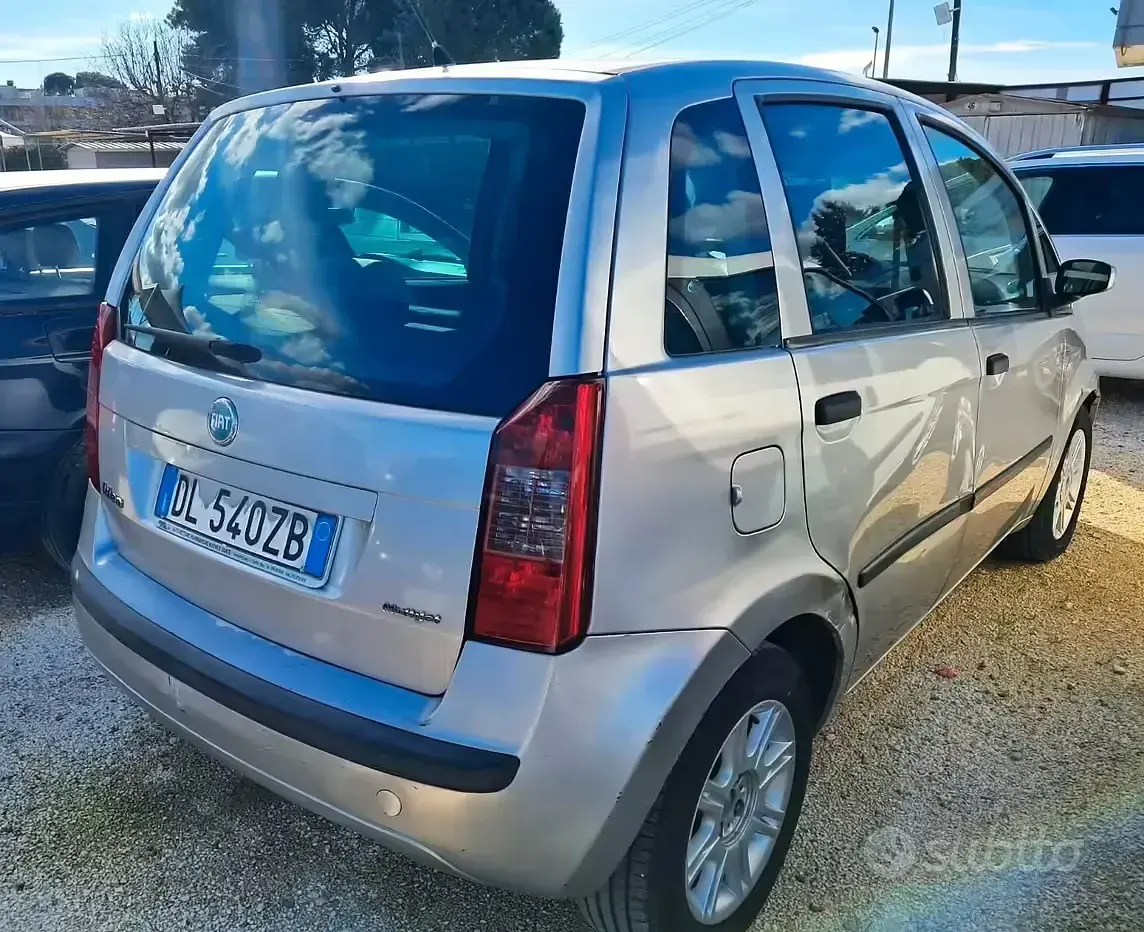 Usata Fiat Idea 69 CV (50 kW) 2007 Grigio Monovolume