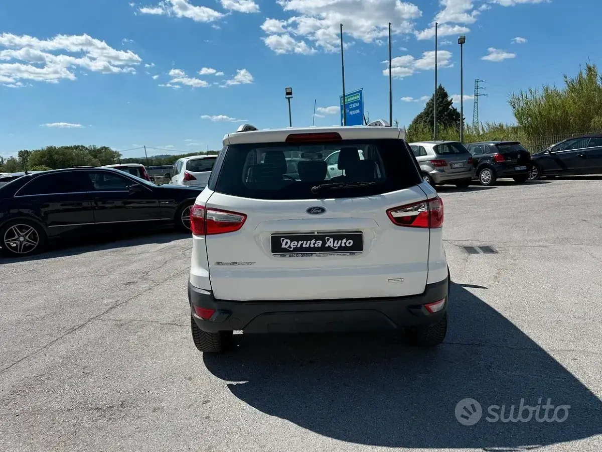 Usata Ford Ecosport 125 CV (91 kW) 2017 Bianco SUV
