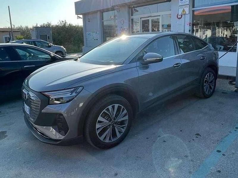 Usata Audi Q4 Sportback e-tron Ambiente 69 kW (95 CV) 2022 Argento SUV