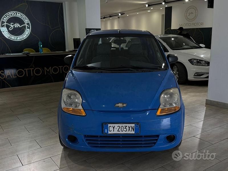 Usata Chevrolet Matiz 52 CV (38 kW) 2006 Blu Utilitaria