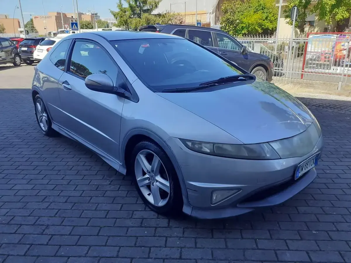 Usata Honda Civic Type S 140 CV (102 kW) 2009 Argento Berlina
