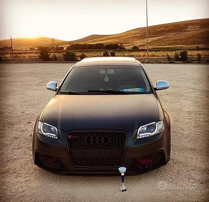 Usata Audi A3 170 CV (125 kW) 2008 Nero Utilitaria