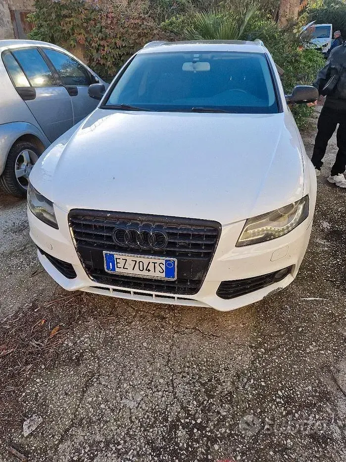 Usata Audi A4 143 CV (105 kW) 2009 Bianco Berlina