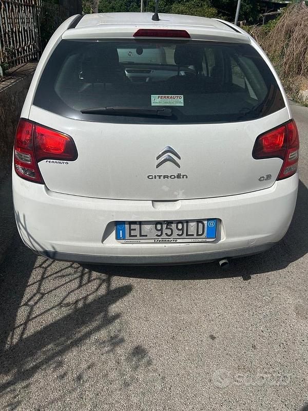 Usata Citroën C3 95 CV (69 kW) 2012 Bianco Utilitaria