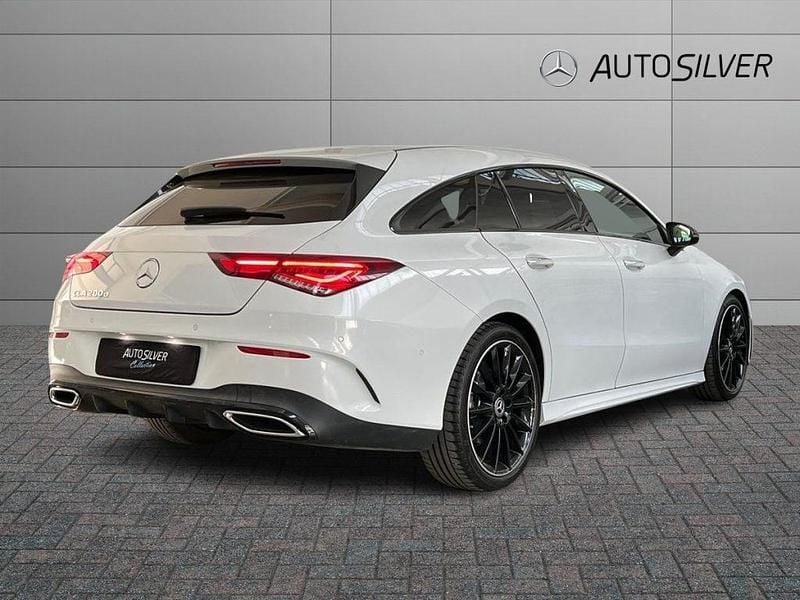 Usata Mercedes CLA200 Shooting Brake Premium 150 CV (110 kW) 2023 Bianco / pastello Station wagon