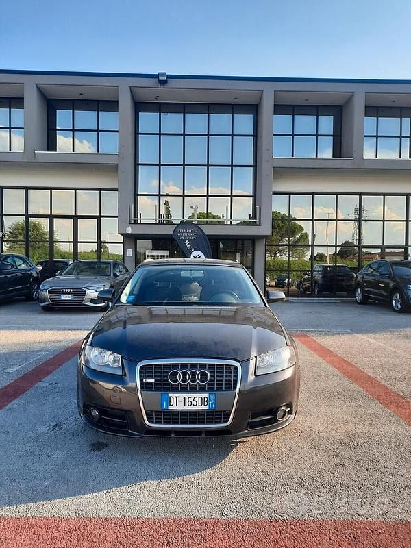 Usata Audi A3 Ambition 169 CV (124 kW) 2008 Grigio Utilitaria