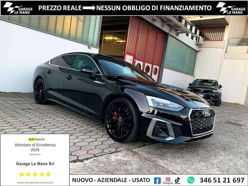 Usata Audi A5 S-Line 204 CV (150 kW) 2021 Bianco Berlina