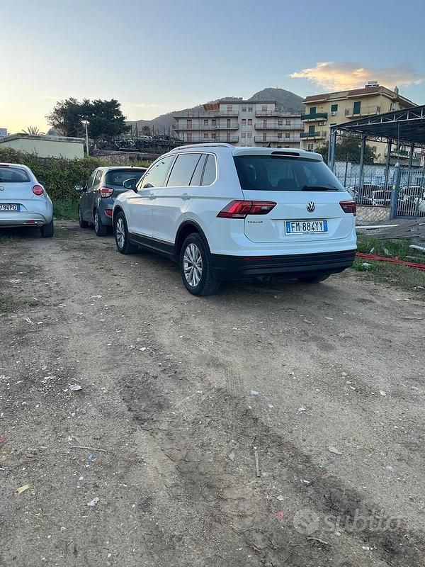 Usata VW Tiguan 116 CV (85 kW) 2017 Bianco SUV