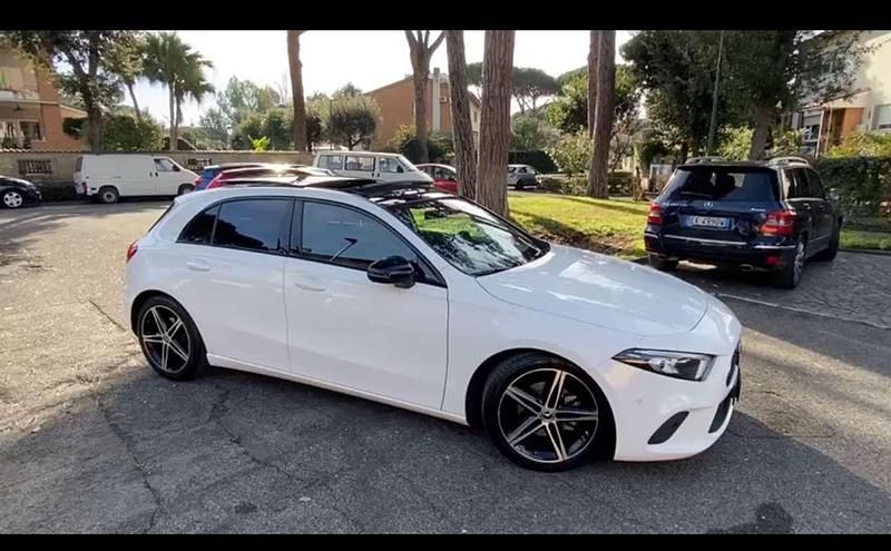 Usata Mercedes A180 116 CV (85 kW) 2019 Bianco Berlina