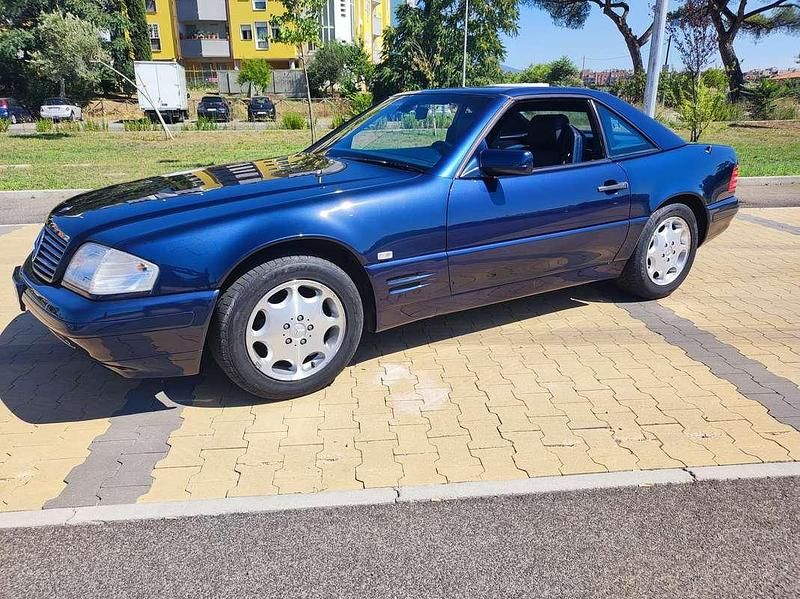 Usata Mercedes SL320 231 CV (169 kW) 1997 Blu/azzurro Cabrio