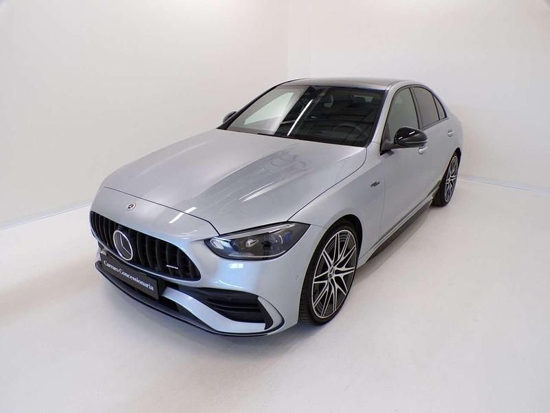 Argento metallizzato Usata 2023 Mercedes C43 AMG Premium Tre volumi | 57.800 € (Buon prezzo) - Immagine 1/4