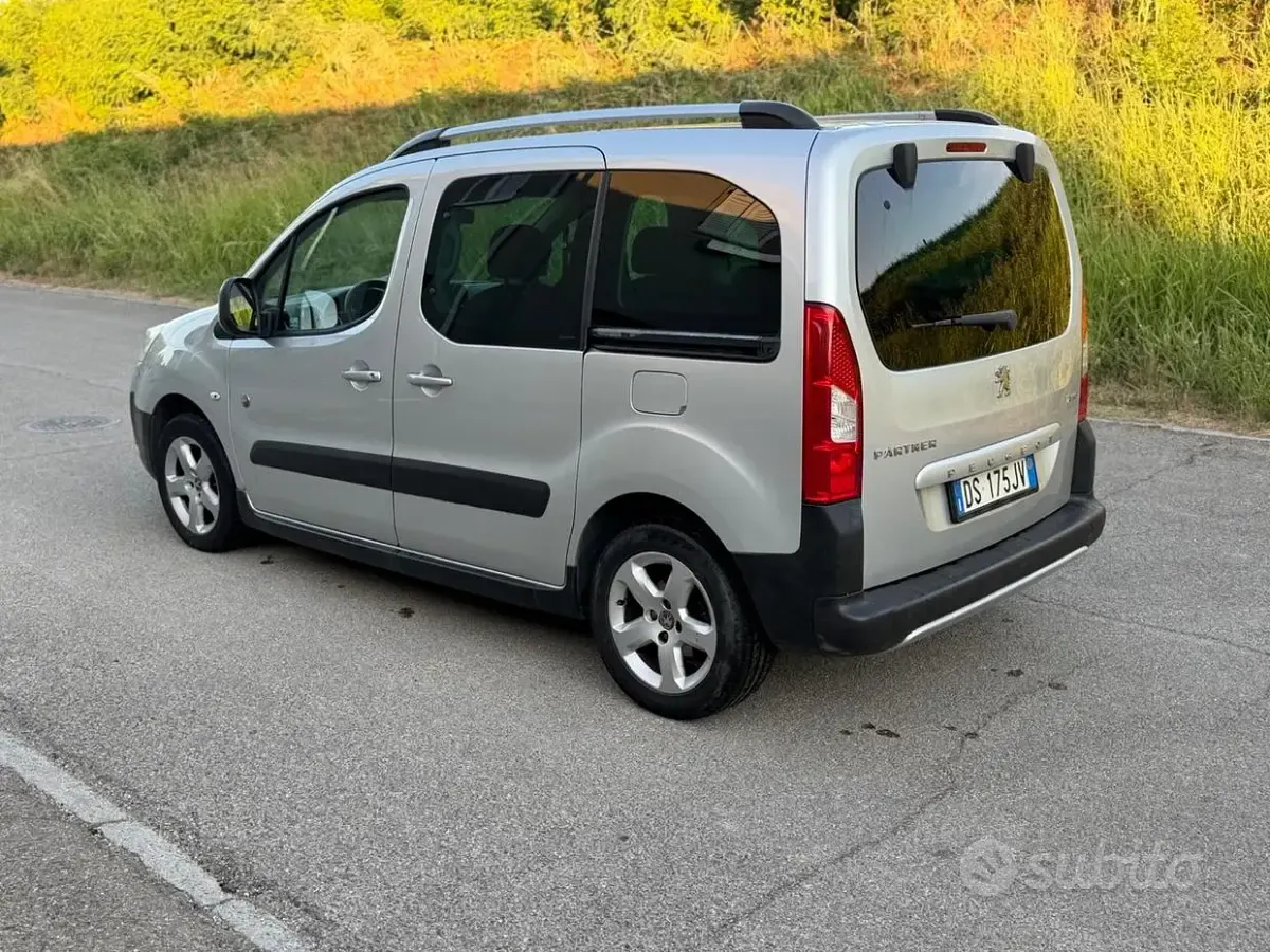 Usata Peugeot Partner Tepee 109 CV (80 kW) 2008 Grigio Monovolume
