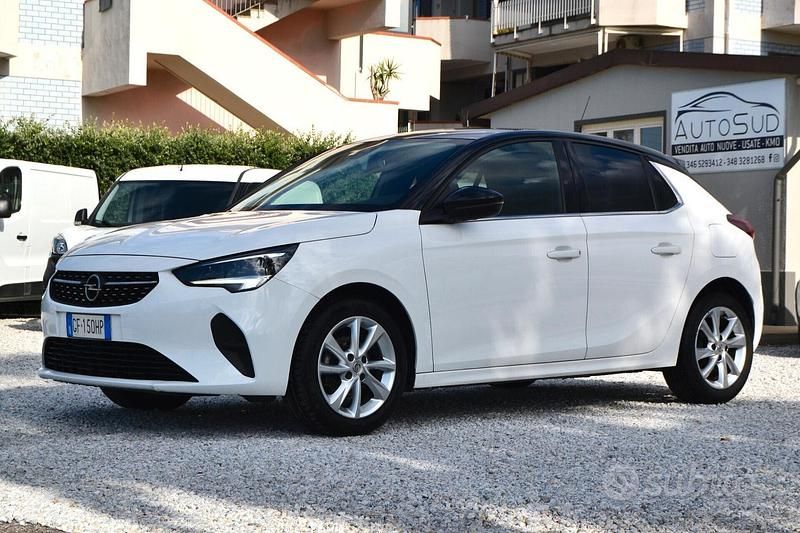 Usata Opel Corsa Elegance 75 CV (55 kW) 2021 Bianco Berlina