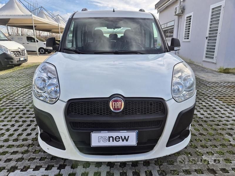 Usata Fiat Doblò Emotion 120 CV (88 kW) 2013 Bianco Monovolume