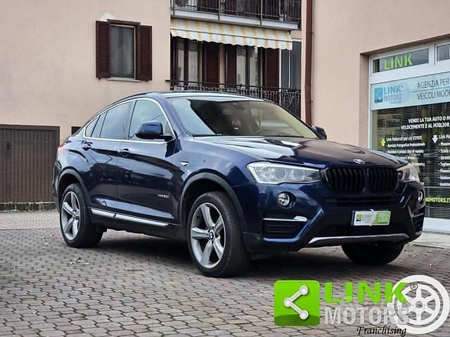 Usata BMW X4 xLine 190 CV (139 kW) 2014 Blu SUV
