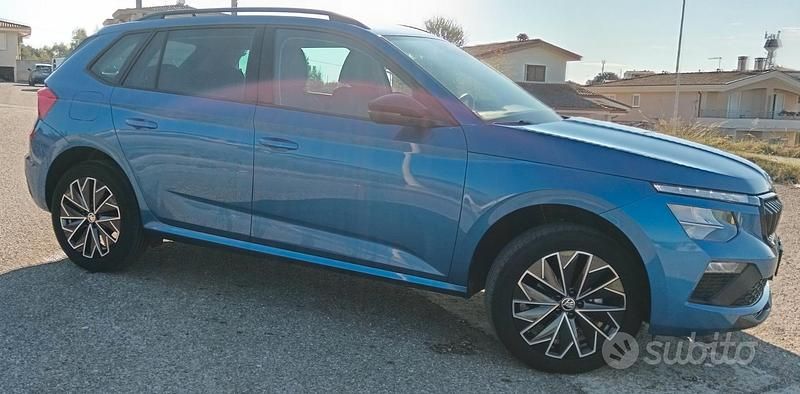 Usata Skoda Kamiq 110 CV (80 kW) 2024 Blu SUV