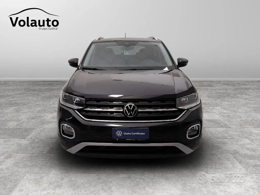 Usata VW T-Cross Advance 110 CV (80 kW) 2023 Nero SUV