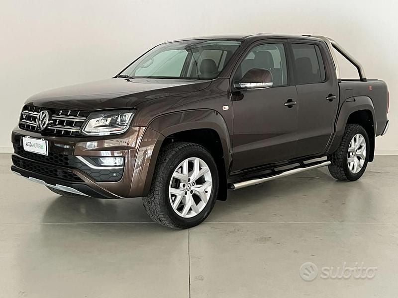 Usata VW Amarok Highline 258 CV (189 kW) 2020 Marrone Pick-up
